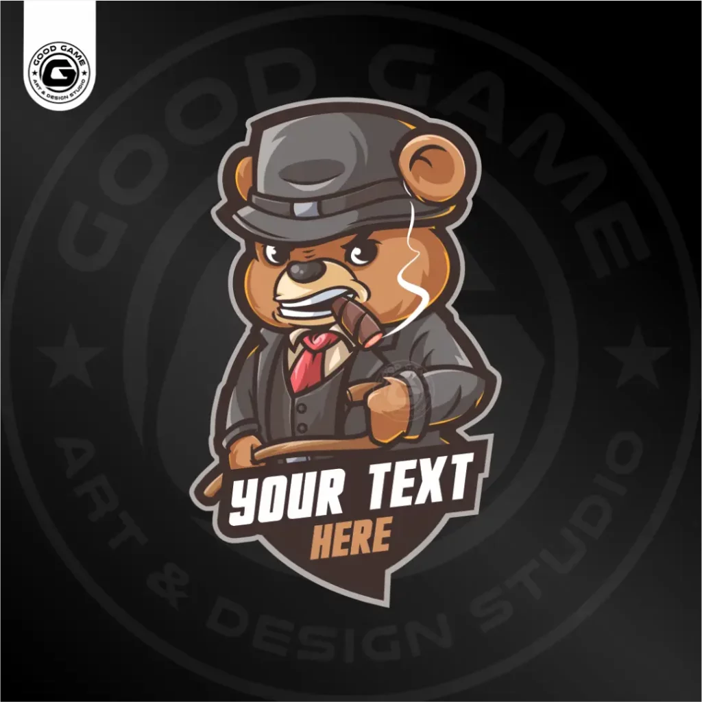 The Wise Guy ( 1 of 1 Pre-Deigned Mascot Logo )