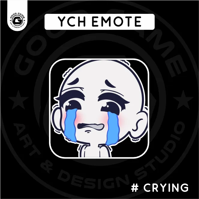YCH “Crying” Emote Base –