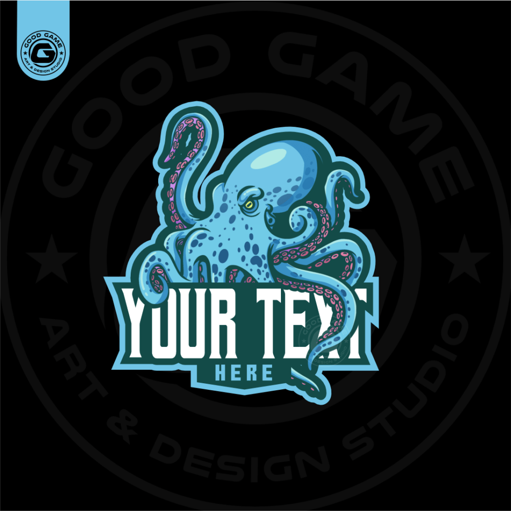 The Kraken ( 1 of 1 Pre-Deigned Mascot Logo )