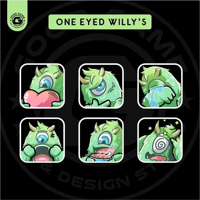 Halloween Heroes – One Eyed Willy ( Deluxe Emote Set )