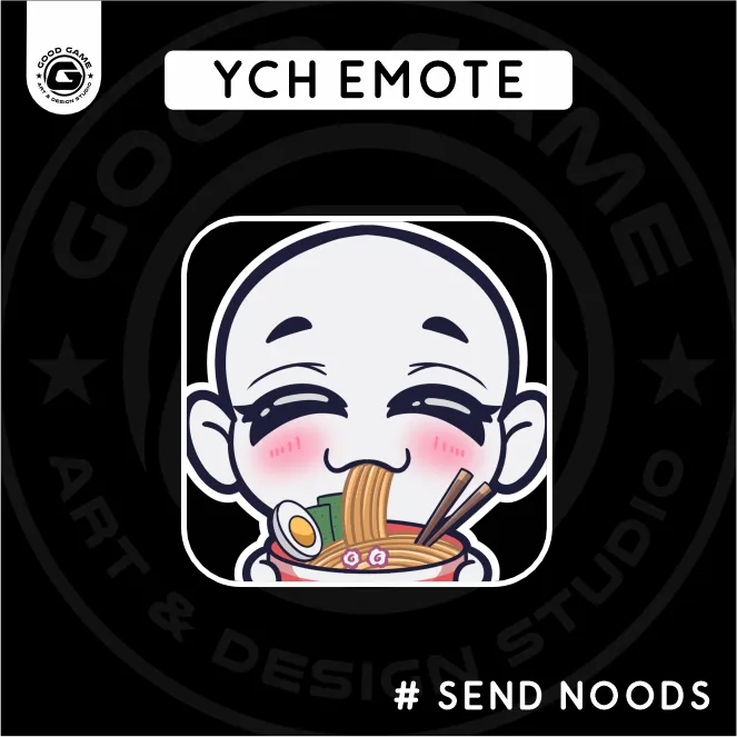 YCH “Send Noods” Emote Base –