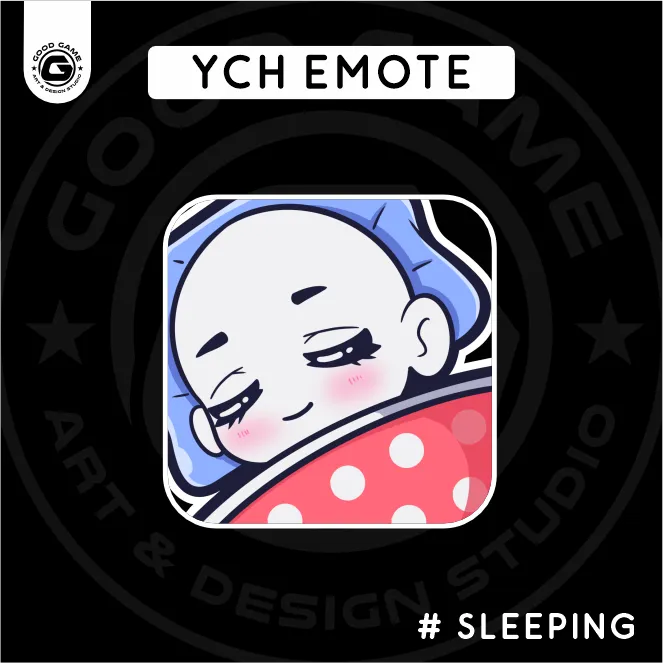 YCH “Bedtime” Emote Base –