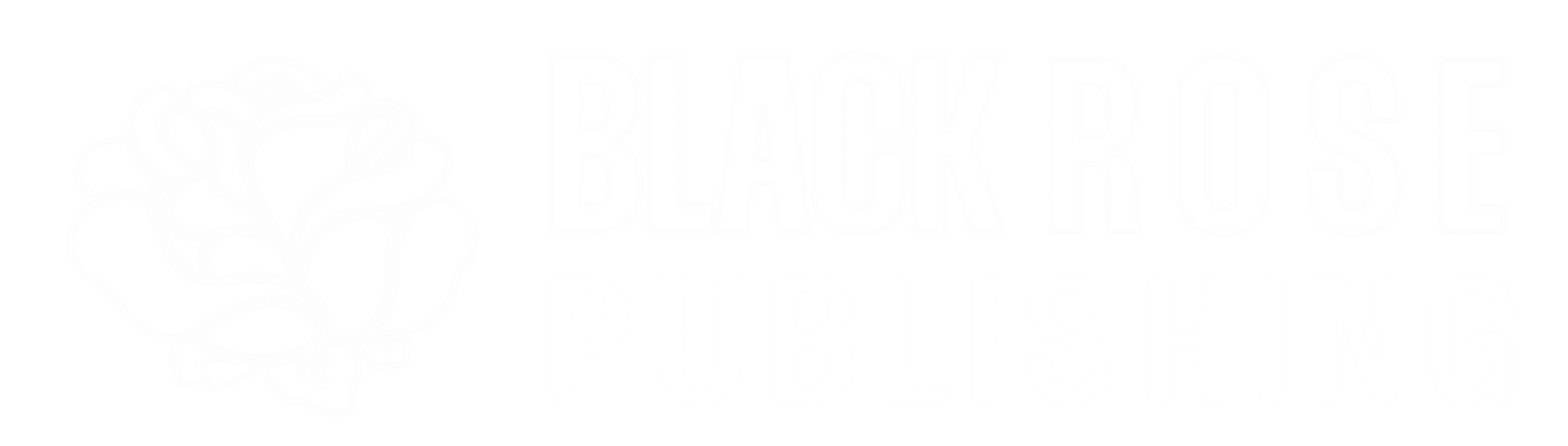 black rose white