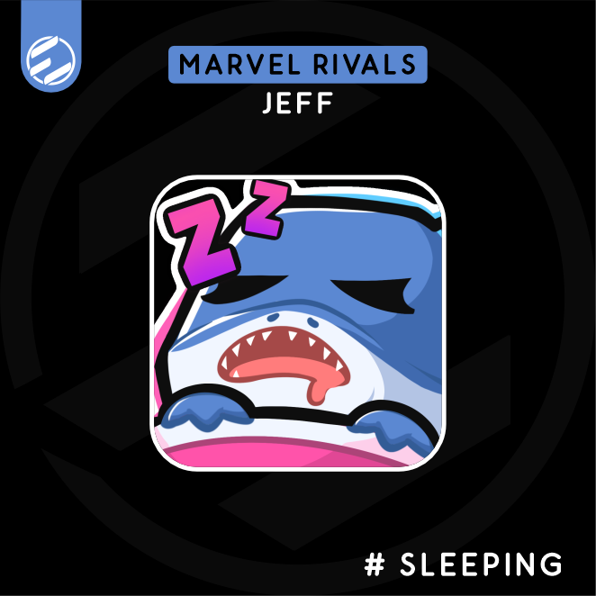 Jeff “Sleeping” Emote – Marvel Rivals